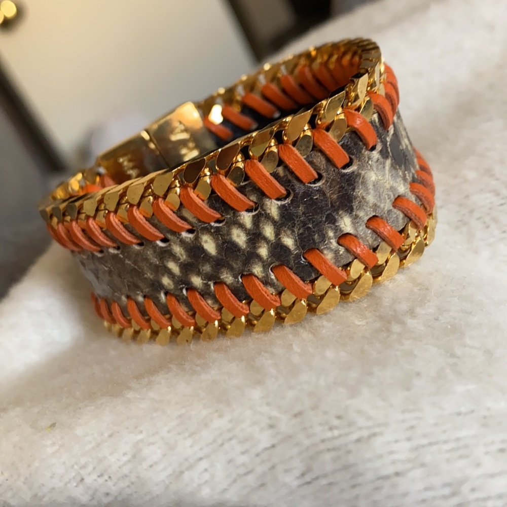 Ikonita Wild Collection Leather Python Bracelet - image 3